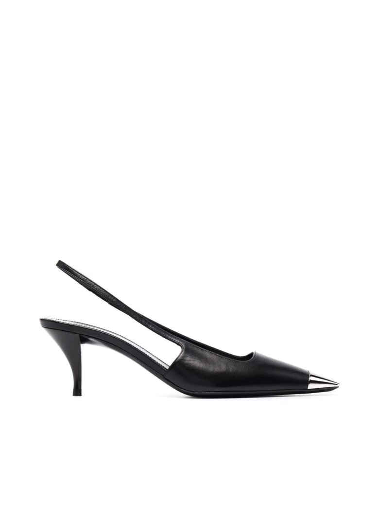 Saint Laurent Blade 60 Slingback - Black