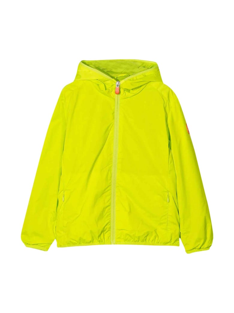 Save the Duck Yellow Waterproof Jacket - Giallo verde