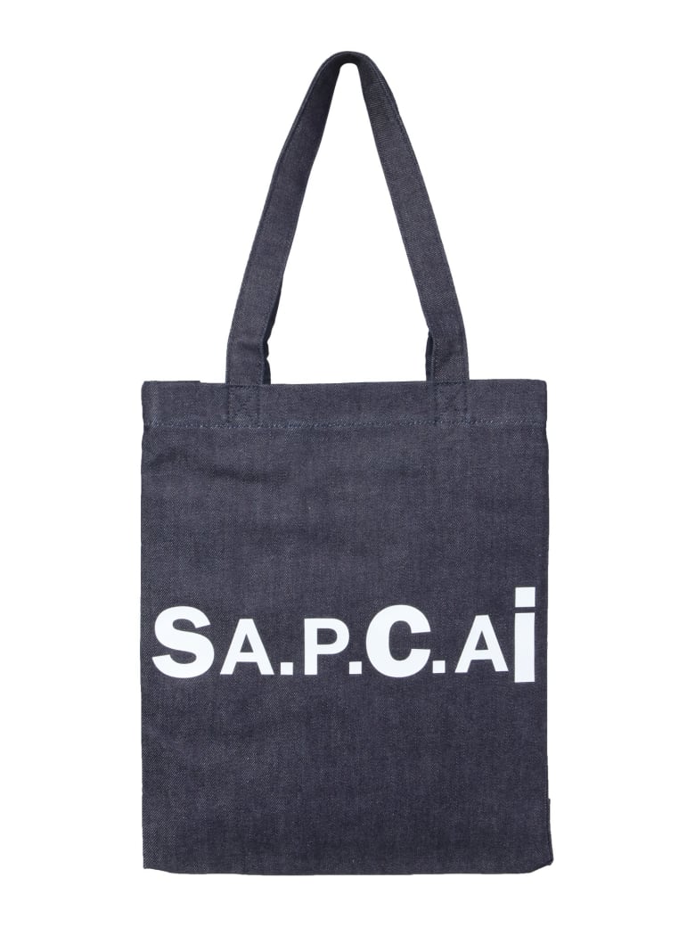 A.P.C. x Sacai Holly Tote Bag - BLU