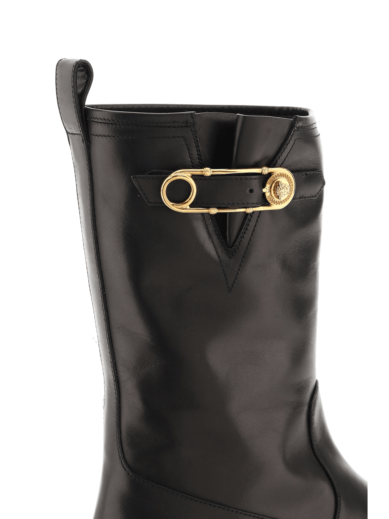 versace biker boots