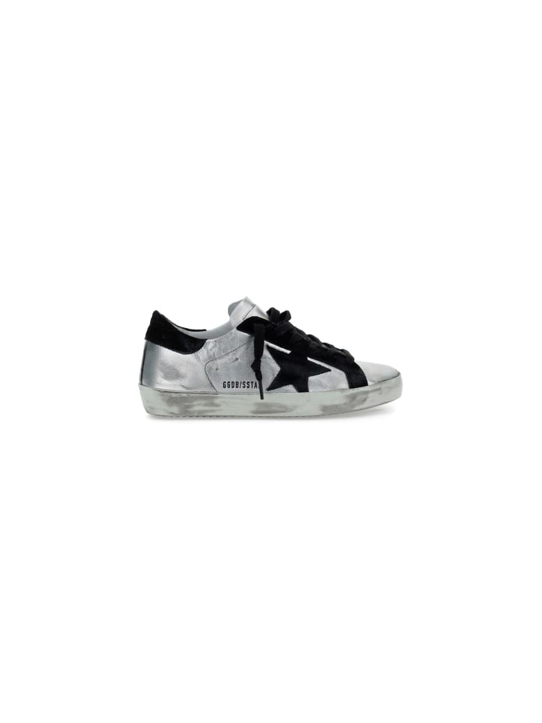 Golden Goose Superstar Sneakers - Argento nera