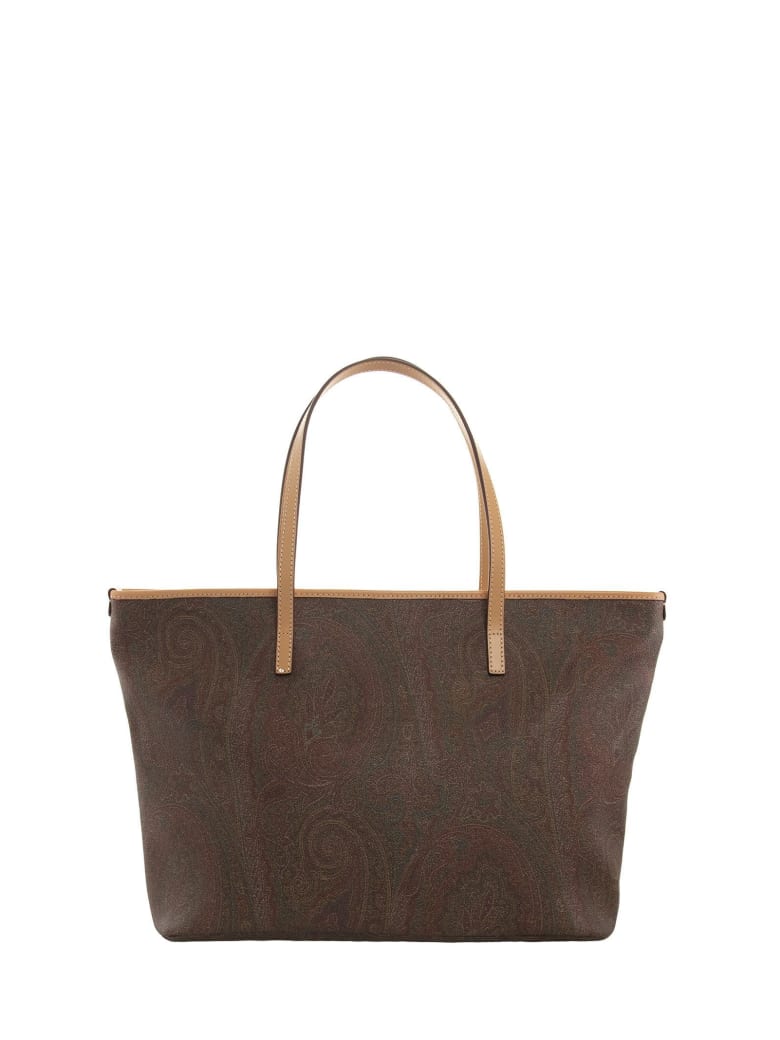 Etro Shopping With Paisley Designs - Brown