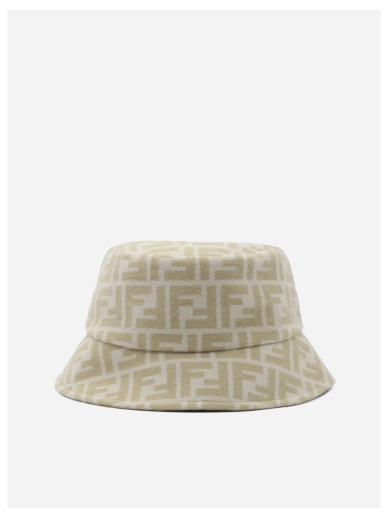 Bucket Hat In Wool And With All-over Motif | italist