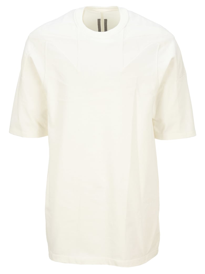 Rick Owens Oversized Crew Neck - Bianco