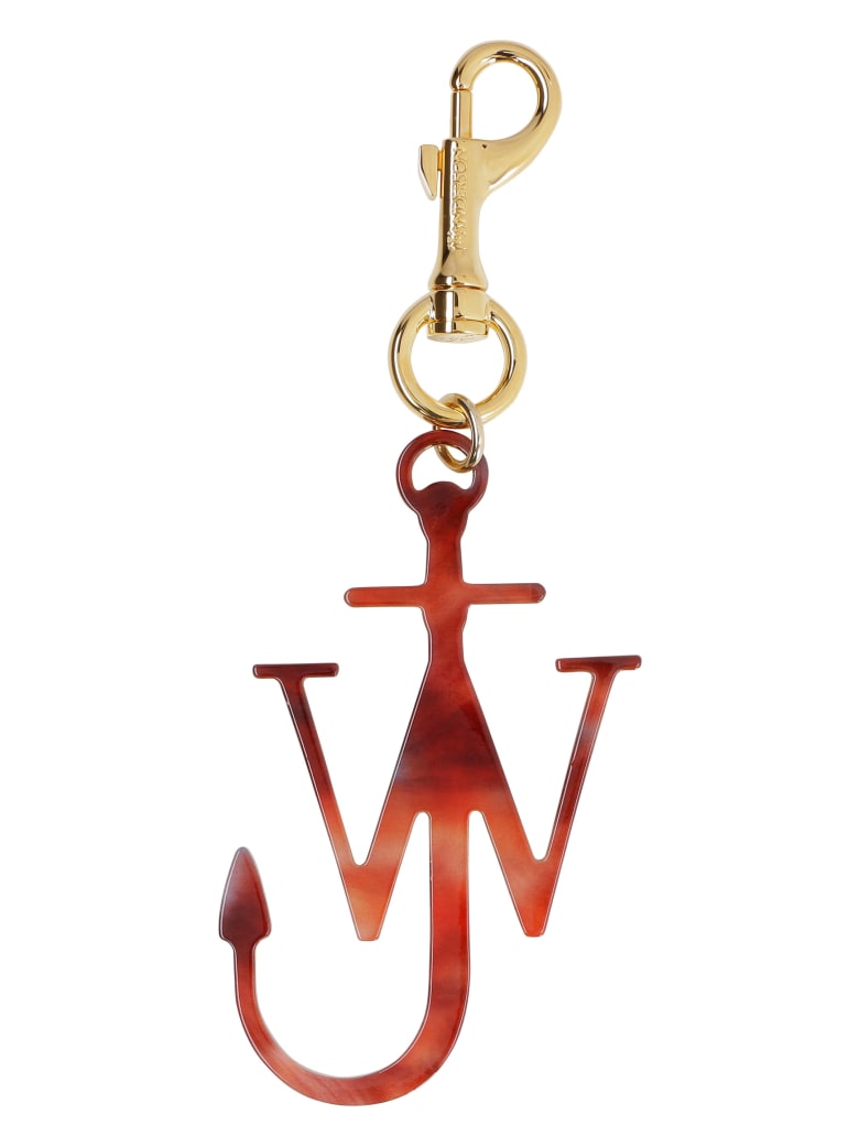 J.W. Anderson Anchor Key Ring - red