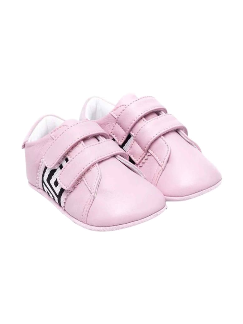 Versace Young Newborn Pink Shoes - Rosa