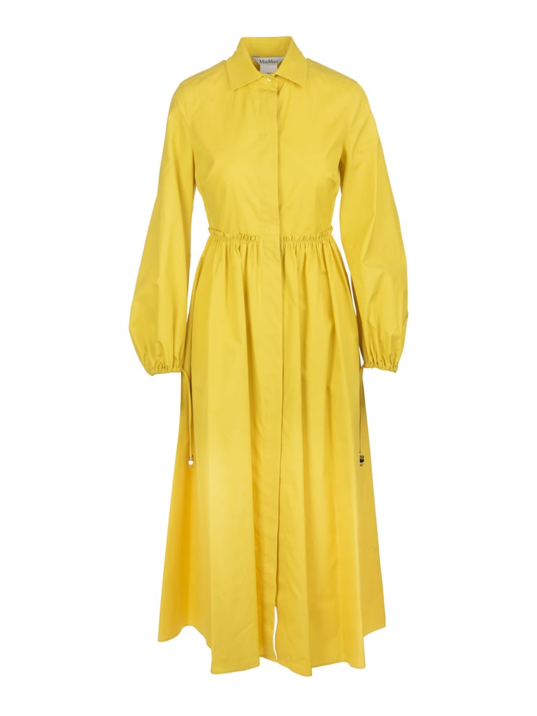 Max Mara Yellow Bairo Dress | italist, ALWAYS LIKE A SALE