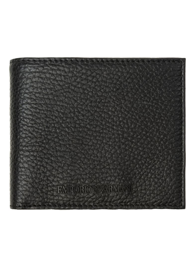Emporio Armani black wallet - Nero
