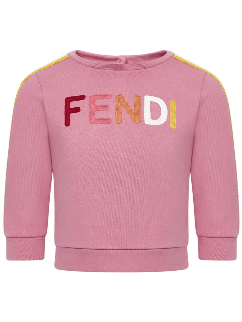 Fendi Kids Sweatshirt - Pink