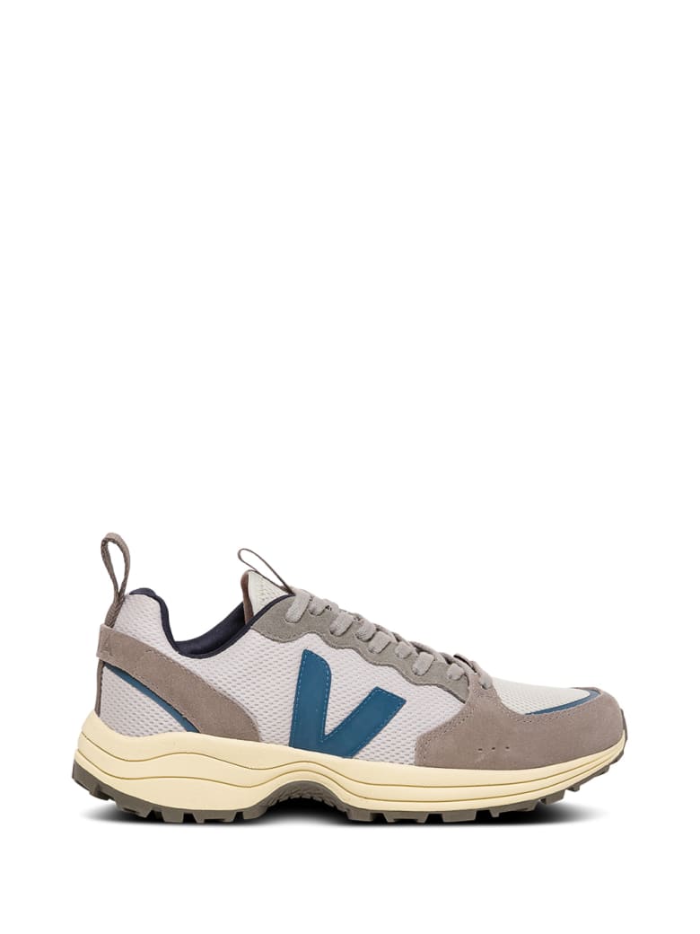 Veja Mesh And Vegan Recycled Suede Sneakers With Logo - Multicolor