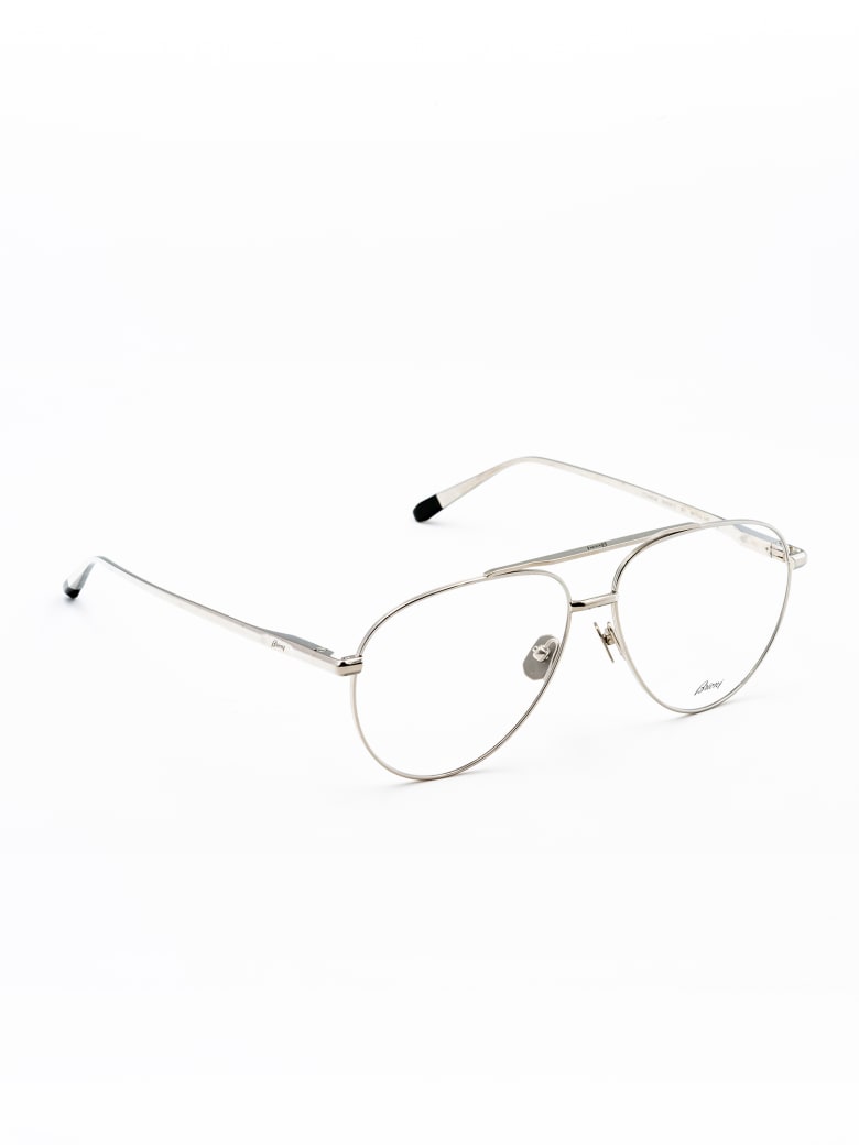Brioni BR0091O Eyewear - Silver Silver Transpa