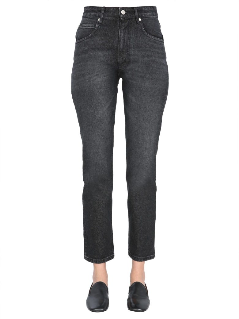 Ami Alexandre Mattiussi Bell-bottom Denim Jeans - NERO