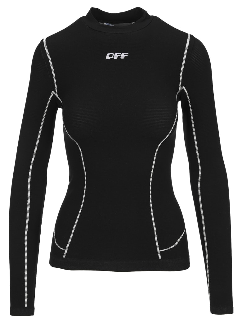 off white athletic top