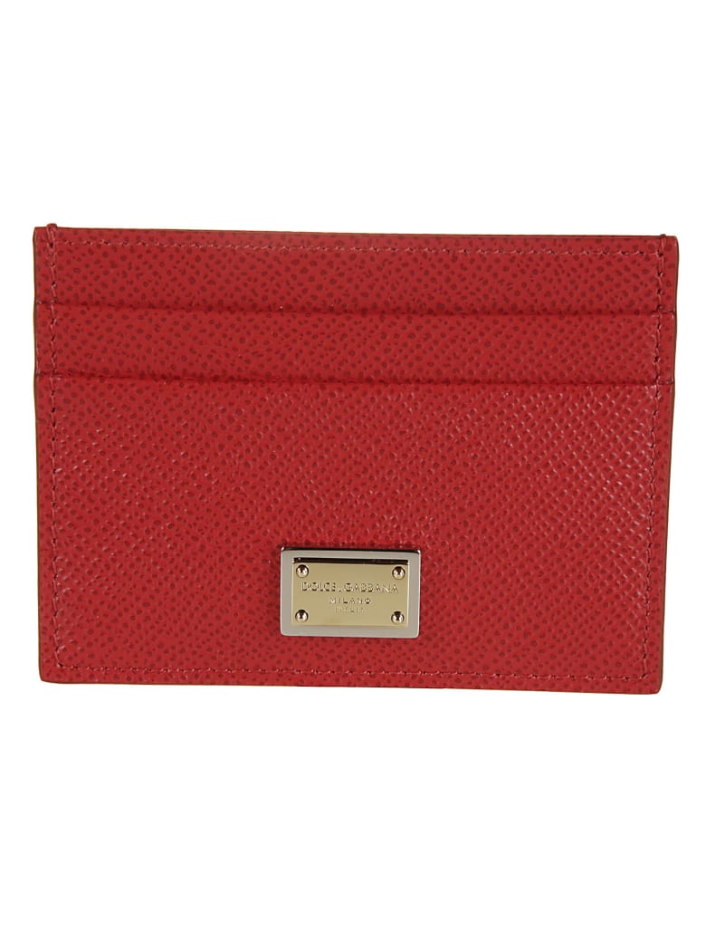 Dolce & Gabbana Dauphine Card Holder - Rosso