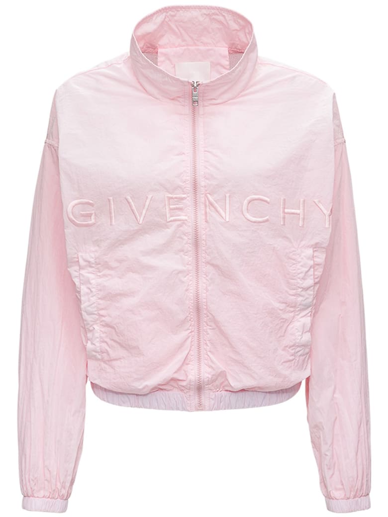 Givenchy 4g Pink Jacket In Recycled Nylon - Pink