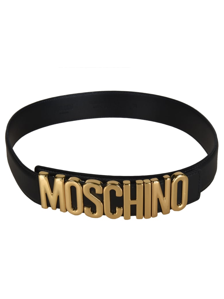 Moschino Logo Plaque Belt | italist, ALWAYS LIKE A SALE