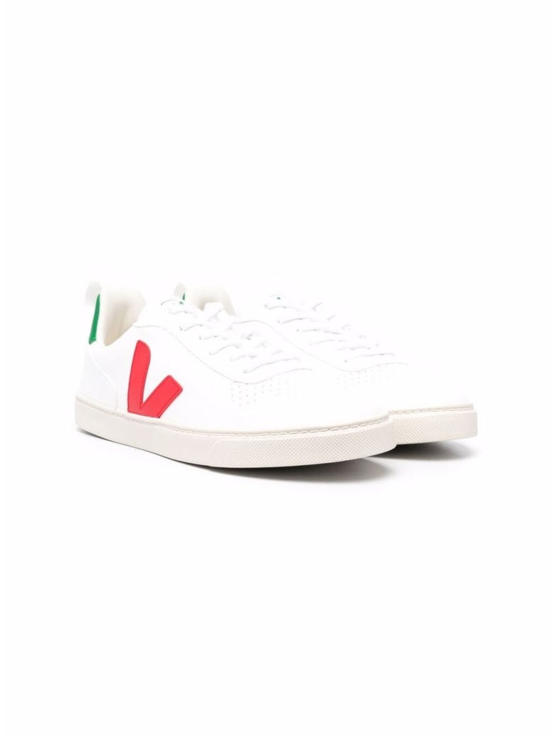 Veja Organic Cotton Sneakers With Logo - White