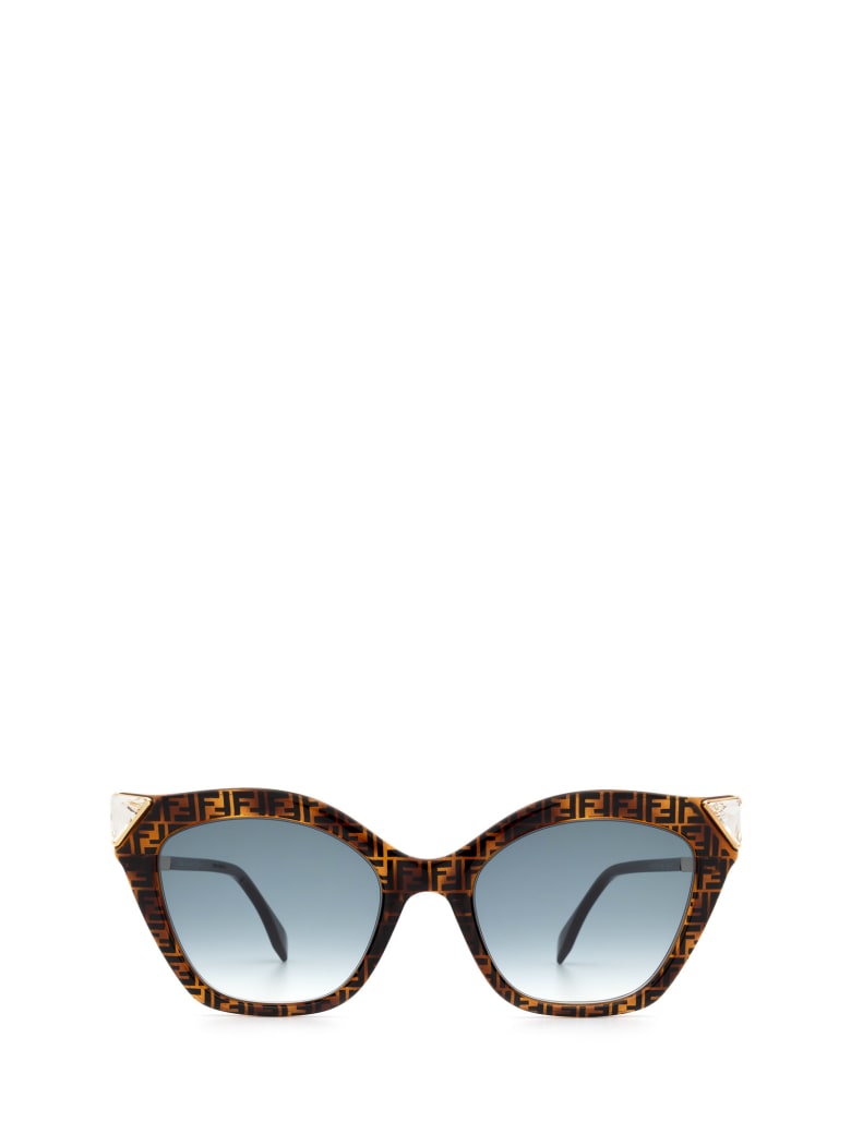 Fendi Fendi Ff 0357/g/s Havana Sunglasses - Havana