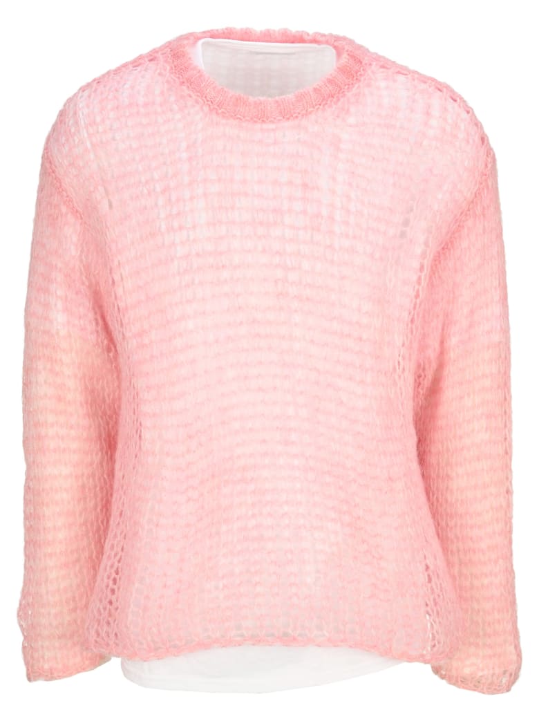 Magliano Double Knitted Fleece - PINK