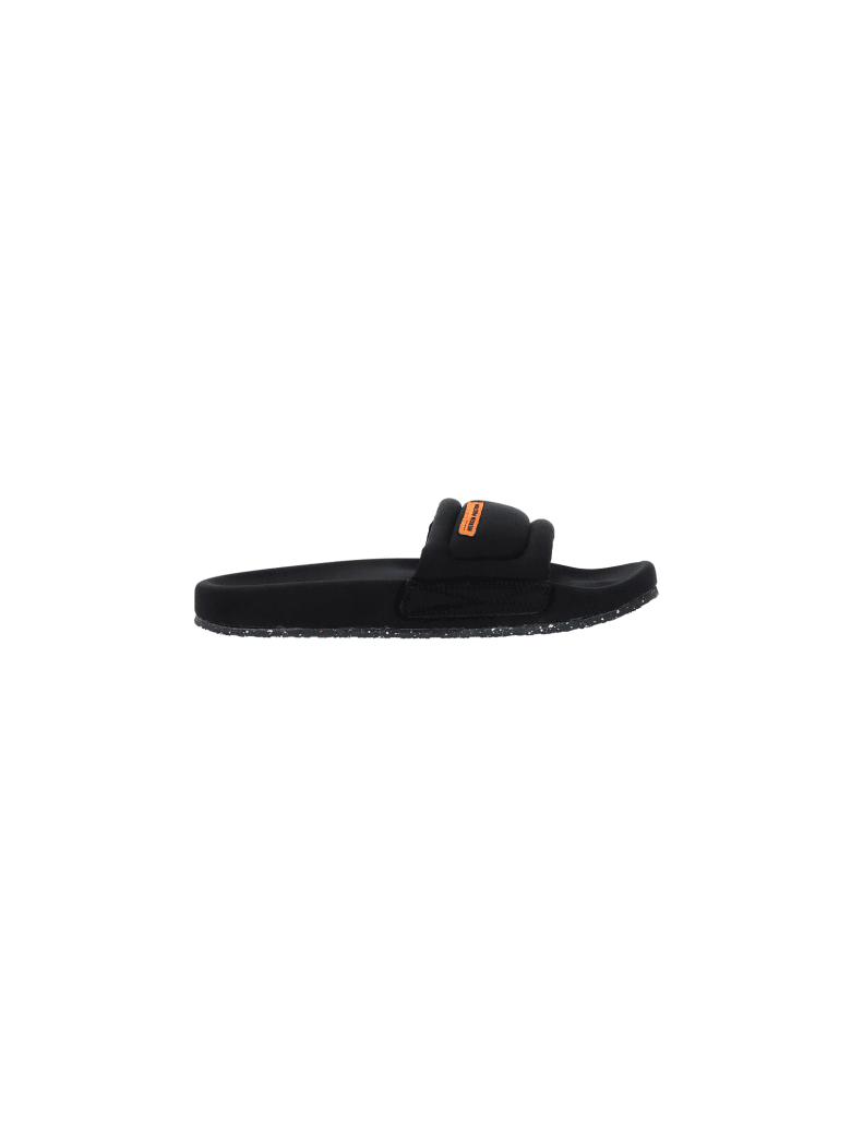 HERON PRESTON Slide Sandals - Black