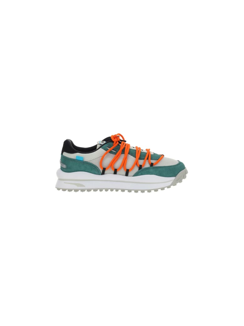 Puma Lace Rider Sneakers - Beige e Multicolore