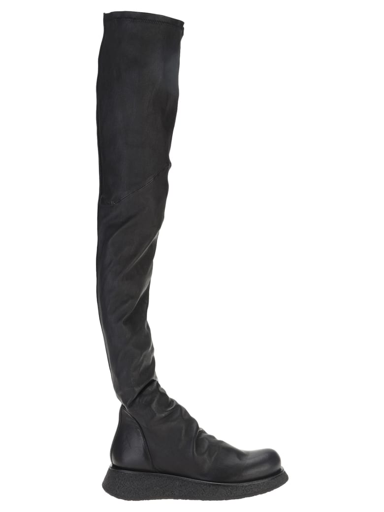 Rick Owens Creeper Para Stocking - BLACK