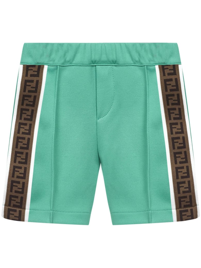 Fendi Kids Shorts - Green