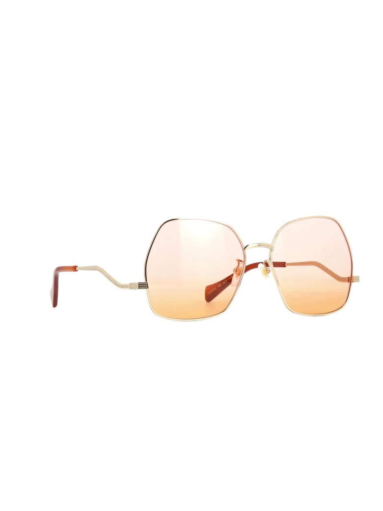 Gucci GG0972S Sunglasses - Gold Gold Pink