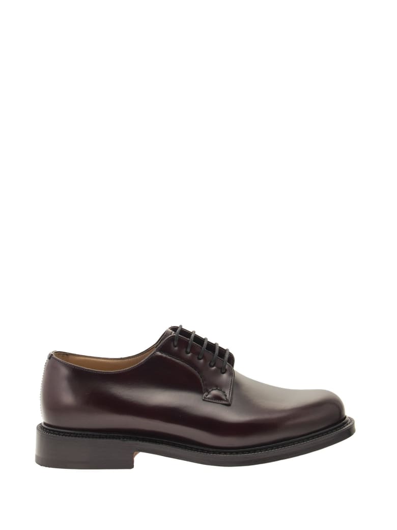 Church's Shannon - Polished Binder Derby - Burgundy