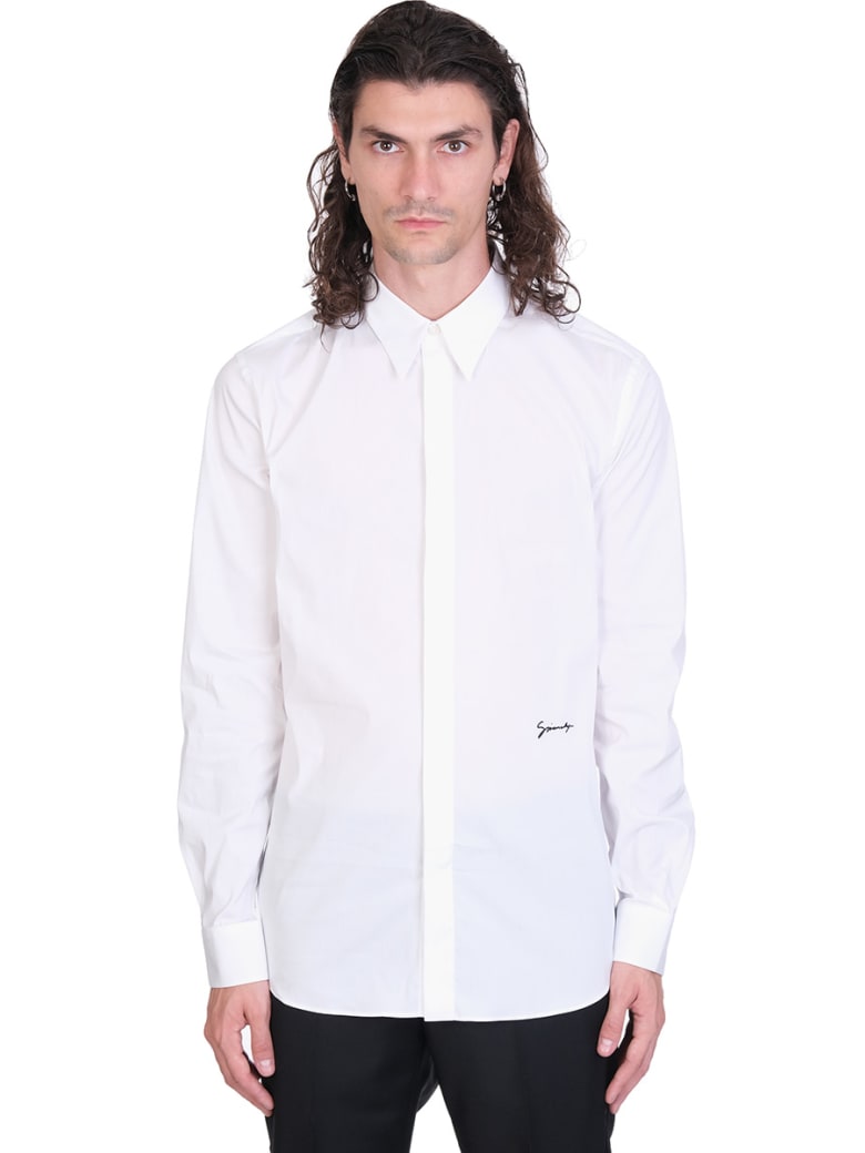 Givenchy Shirt In White Cotton - white
