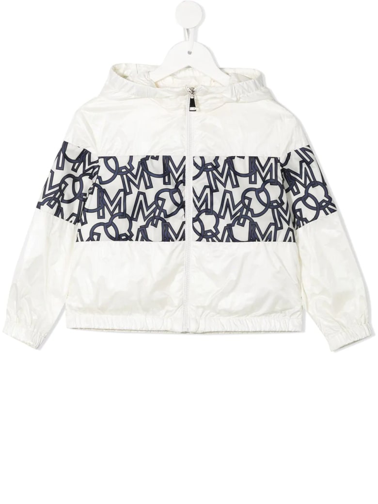Moncler Kid White Vilna Jacket
