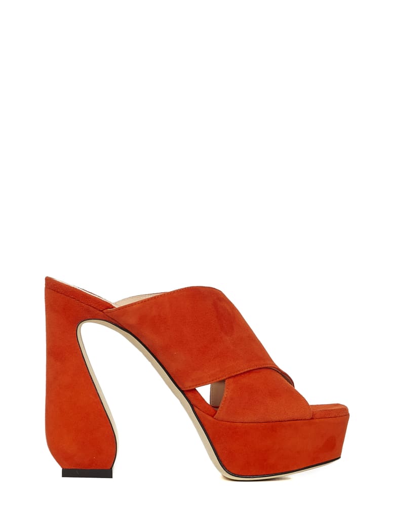SI Rossi Sergio Rossi Si Rossi Sandals - Red