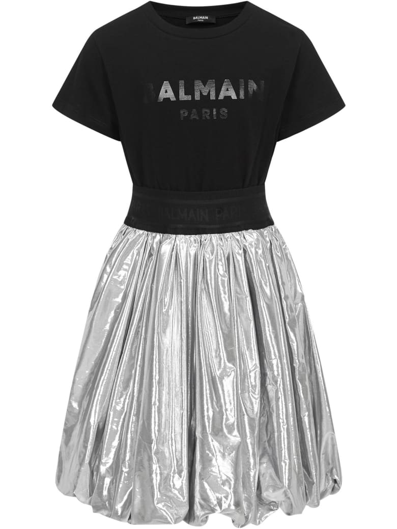 Balmain Paris Kids Dress - Black