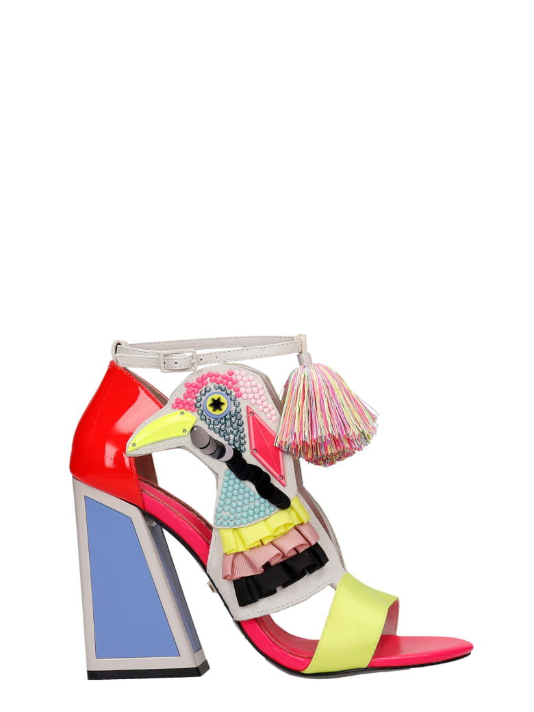 Kat Maconie Aya Sandals In Rose-pink Synthetic Fibers - rose-pink
