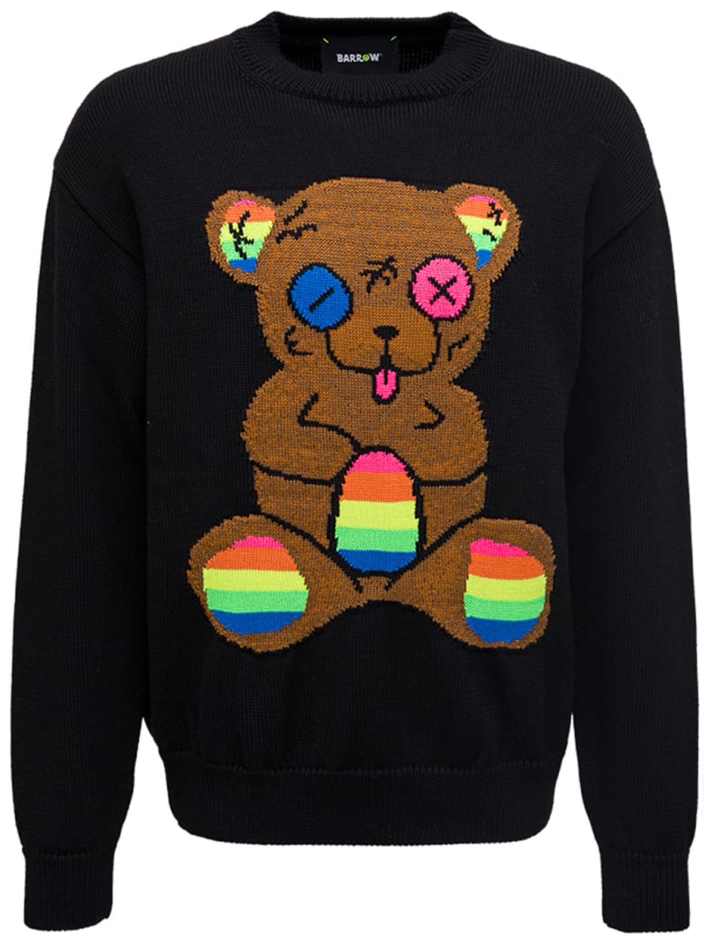 gucci wool sweater with teddy bear
