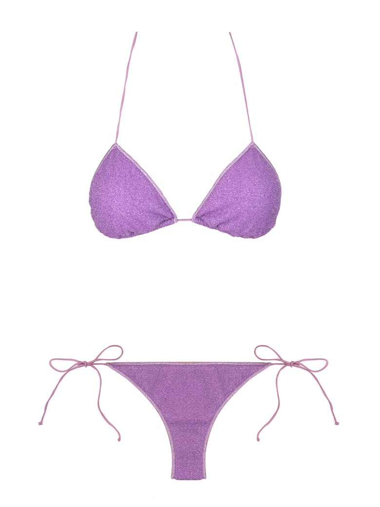 Oseree Lavender Lumiere Two Piece Bikini - Lilla