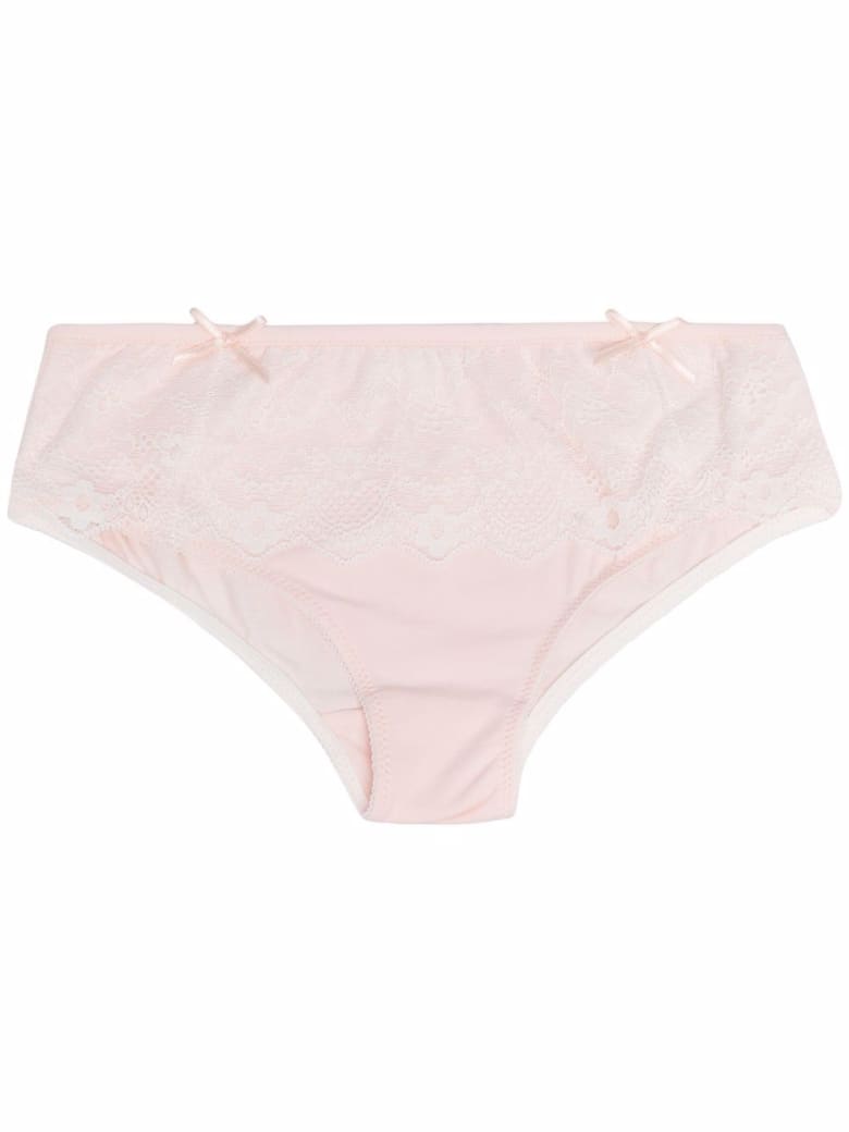 La Perla Briefs With Lace Edge - Pink