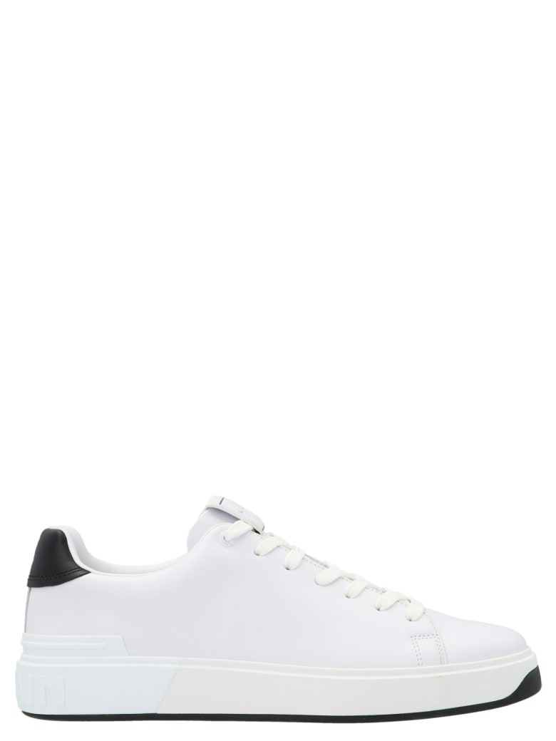 Balmain 'b Court' Shoes - White