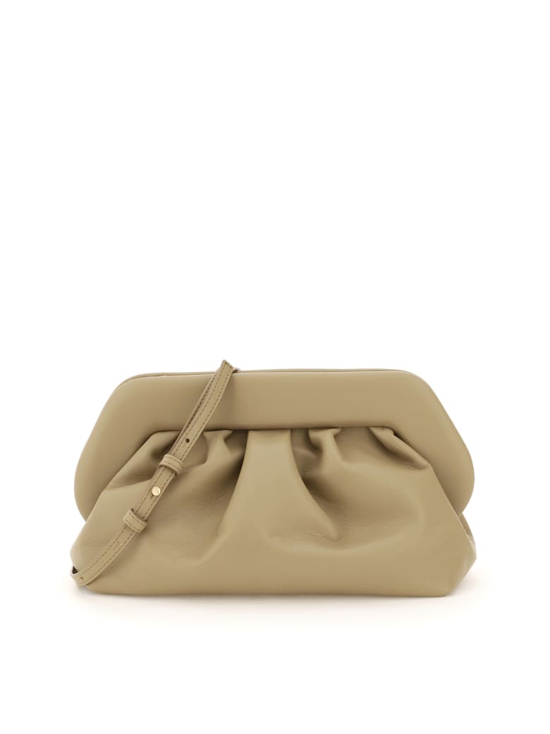 vegan leather clutch