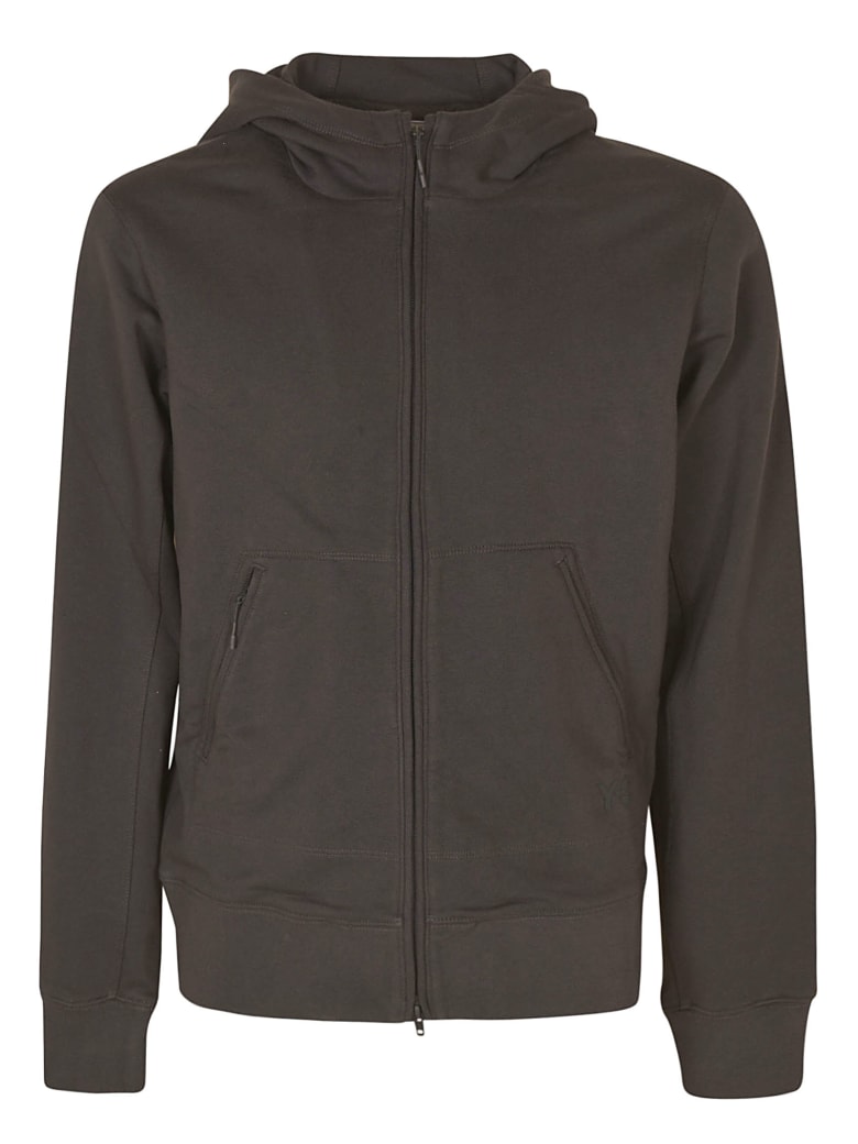 Y-3 Zip Hoodie - Carbon