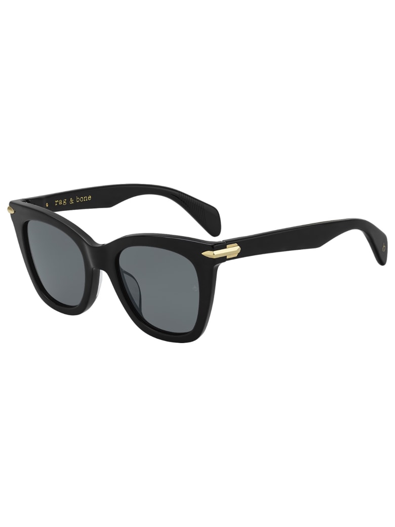 Rag & Bone RNB1029/G/S Sunglasses - /ir Black