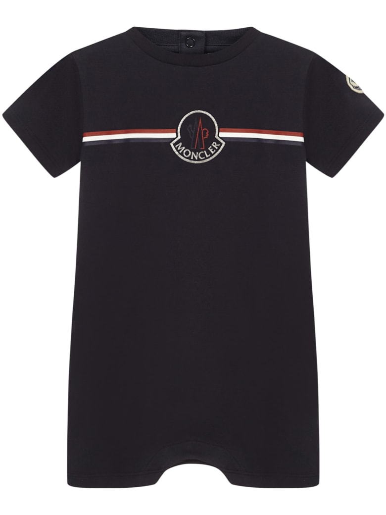 Moncler Enfant Romper - Blu navy