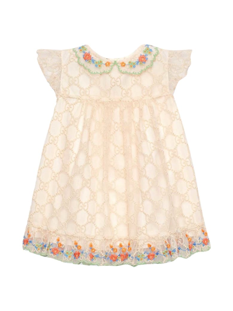 Gucci Interlocking Motif Dress - Avorio