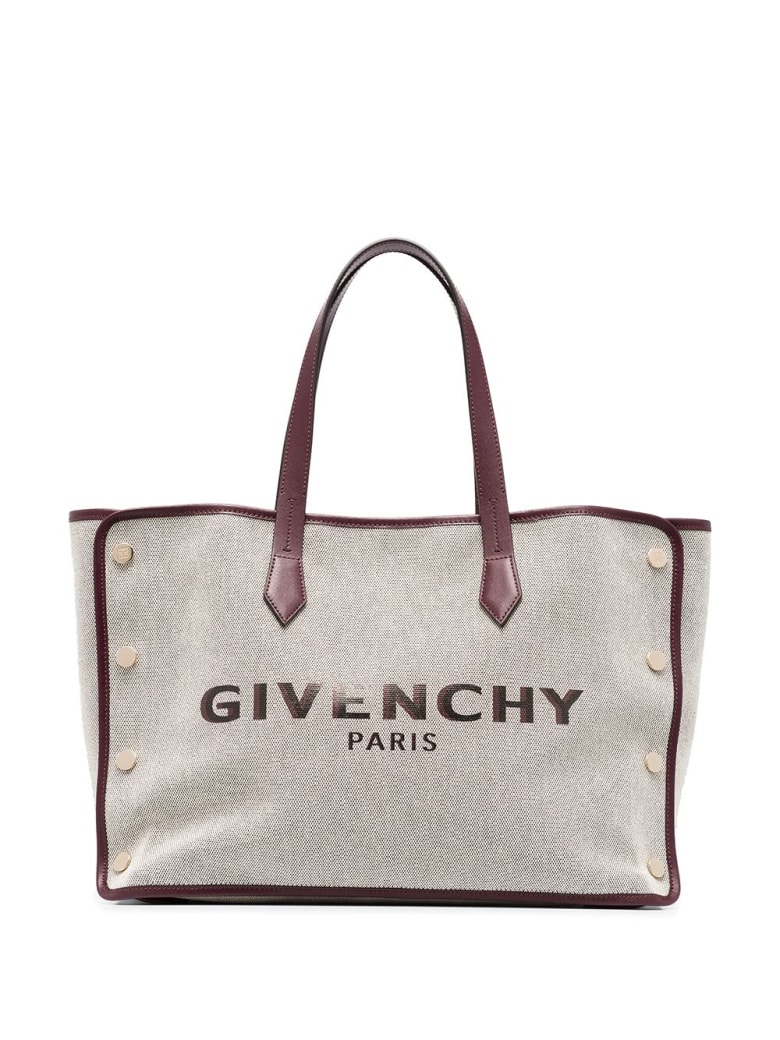 Givenchy Grey And Dark Brown Bond Tote Bag