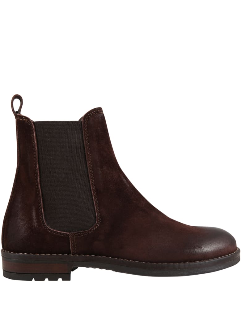 Gallucci Brown Boots For Kids - Brown
