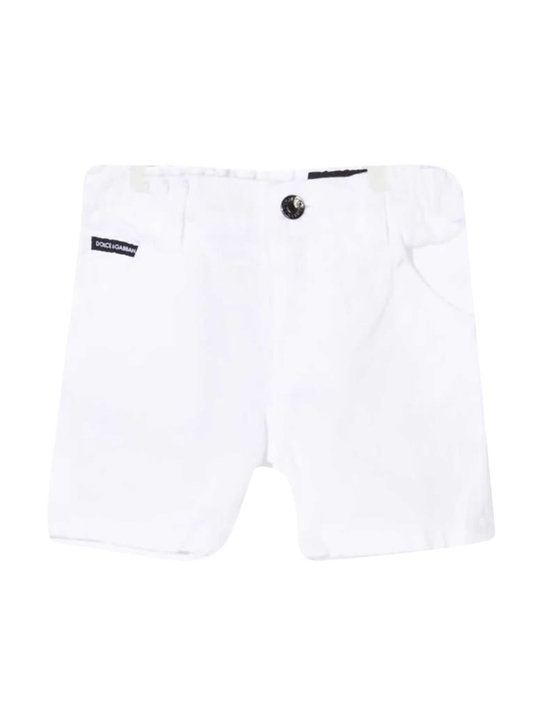 Dolce & Gabbana White Denim Shorts - Bianco