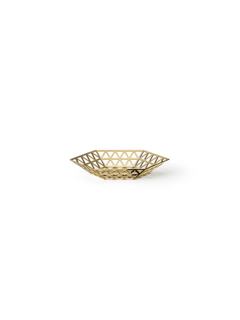 Ghidini 1961 Tip Top - Flat Tray Polished Gold - Polished gold