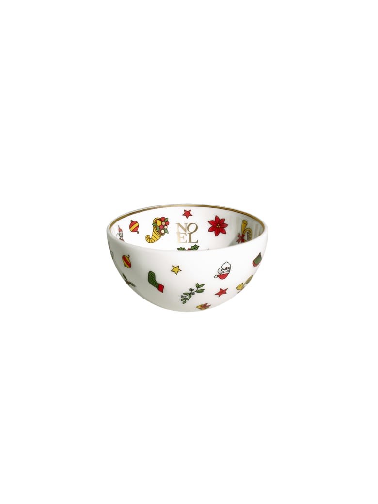 Taitù Set of 4 Pinch Pots - Noel Oro Collection - Multicolor and Gold