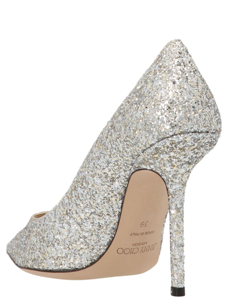 jimmy choo shoes silver