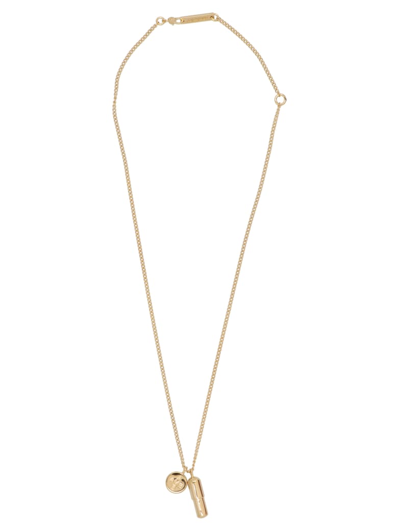 AMBUSH 'pill Charm' Necklace - Gold